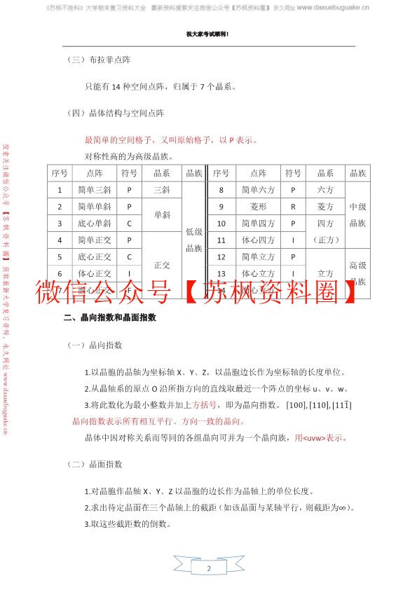 材料与科学基础